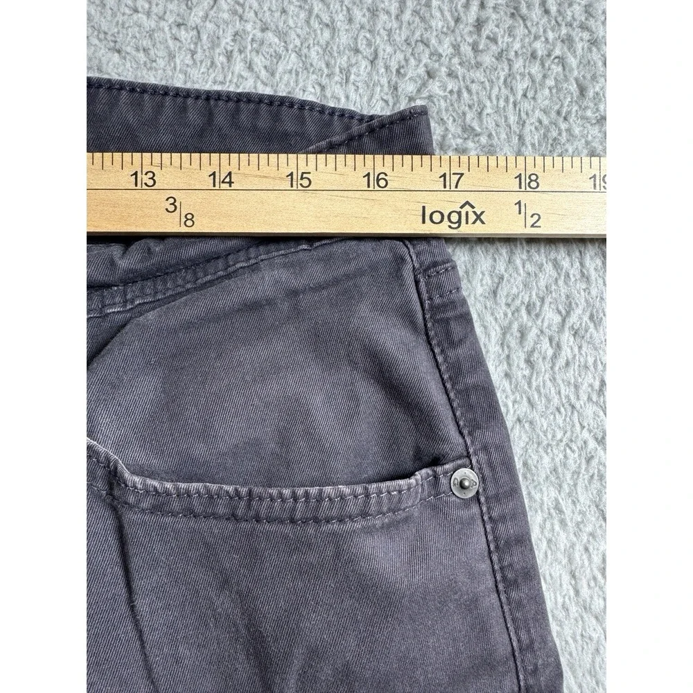 Adriano Goldschmied The Matchbox Slim Straight Black Pants Mens 33x27 Chinos